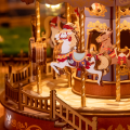 KARUZELA miniaturowa DIY Rolife CLASSIC CAROUSEL Pozytywka MUZYKA Światło