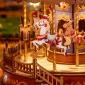 KARUZELA miniaturowa DIY Rolife CLASSIC CAROUSEL Pozytywka MUZYKA Światło