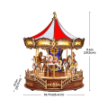 KARUZELA miniaturowa DIY Rolife CLASSIC CAROUSEL Pozytywka MUZYKA Światło