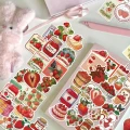 Naklejki STICKER BOMB WLEPY wlepki TRUSKAWKA truskawki owoce