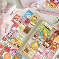 Naklejki STICKER WLEPY PRZEZROCZYSTE KOREAŃSKIE przekąski kawaii