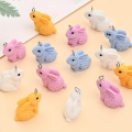 Zawieszki KRÓLIK Króliczek Bunny do bransoletek 5szt miks