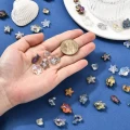 Koraliki szklane opalizujące MORSKIE OCEAN wakacje