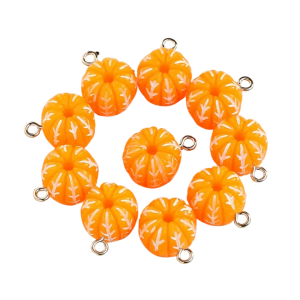 ZAW45 Zawieszka akrylowa MANDARYNKA POMARAŃCZA cytrus 2szt