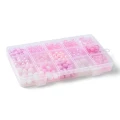 Zestaw PINK cutecore kawaii koraliki akrylowe RÓŻOWY do biżuterii