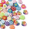 Zestaw EMOTKA smile koraliki uśmiechnięta buzia do bransoletek