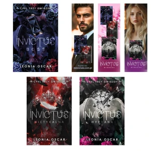 Trylogia INVICTUS Boss & Nietykalna & Wybrana Leonia Oscar 3 książki + 3 zakładki 