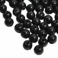 Koraliki kulki kule CZARNE okrągłe 8mm bransoletki